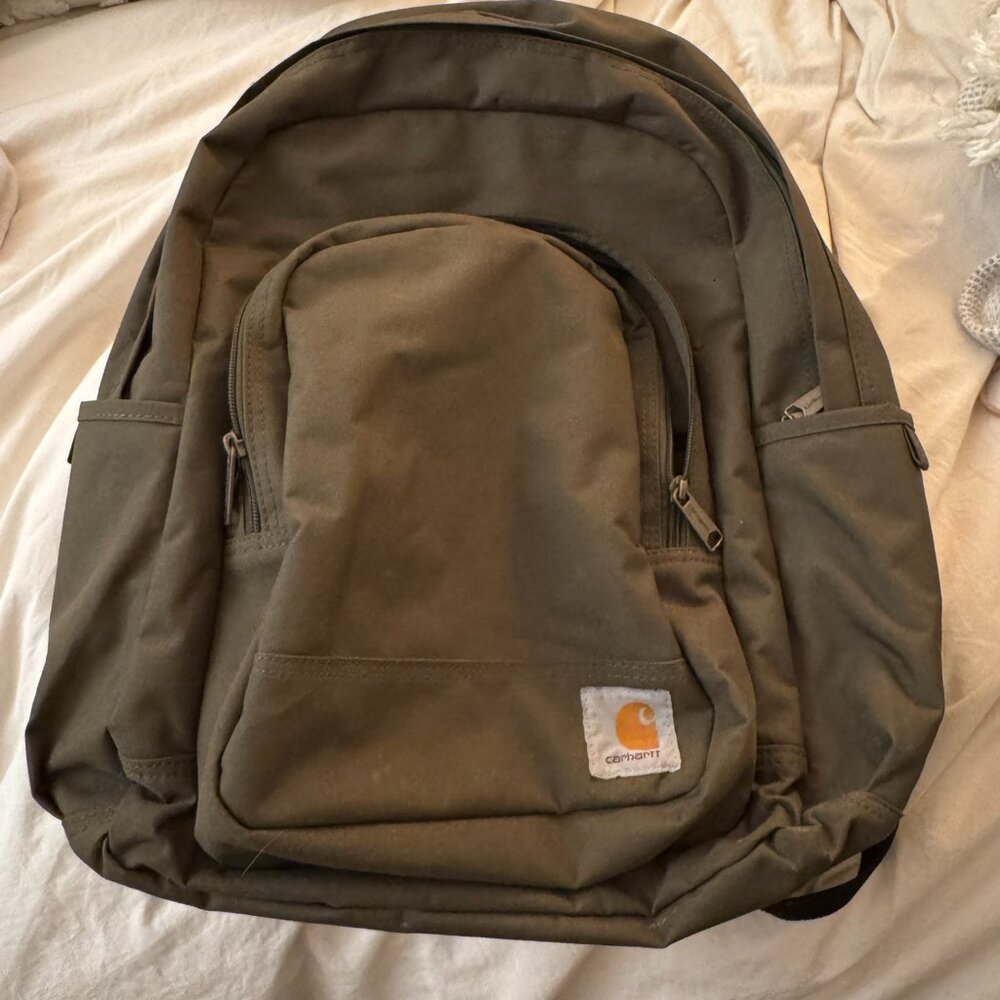 Olive Green Carhartt Backpack